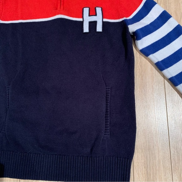 Tommy Hilfiger 1/4 Zip Sweater Boys XL 16-18 - Picture 2 of 10